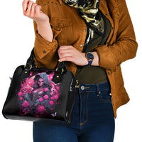 Witch Skull Shoulder Handbag They Whispered To Her You Cannot Withstand The Storm
