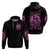 Witch Skull Zip Hoodie They Whispered To Her You Cannot Withstand The Storm - Wonder Print Shop
