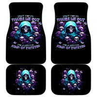 Reaper Skull Car Mats Don't Try To Figure Me Out - Wonder Print Shop
