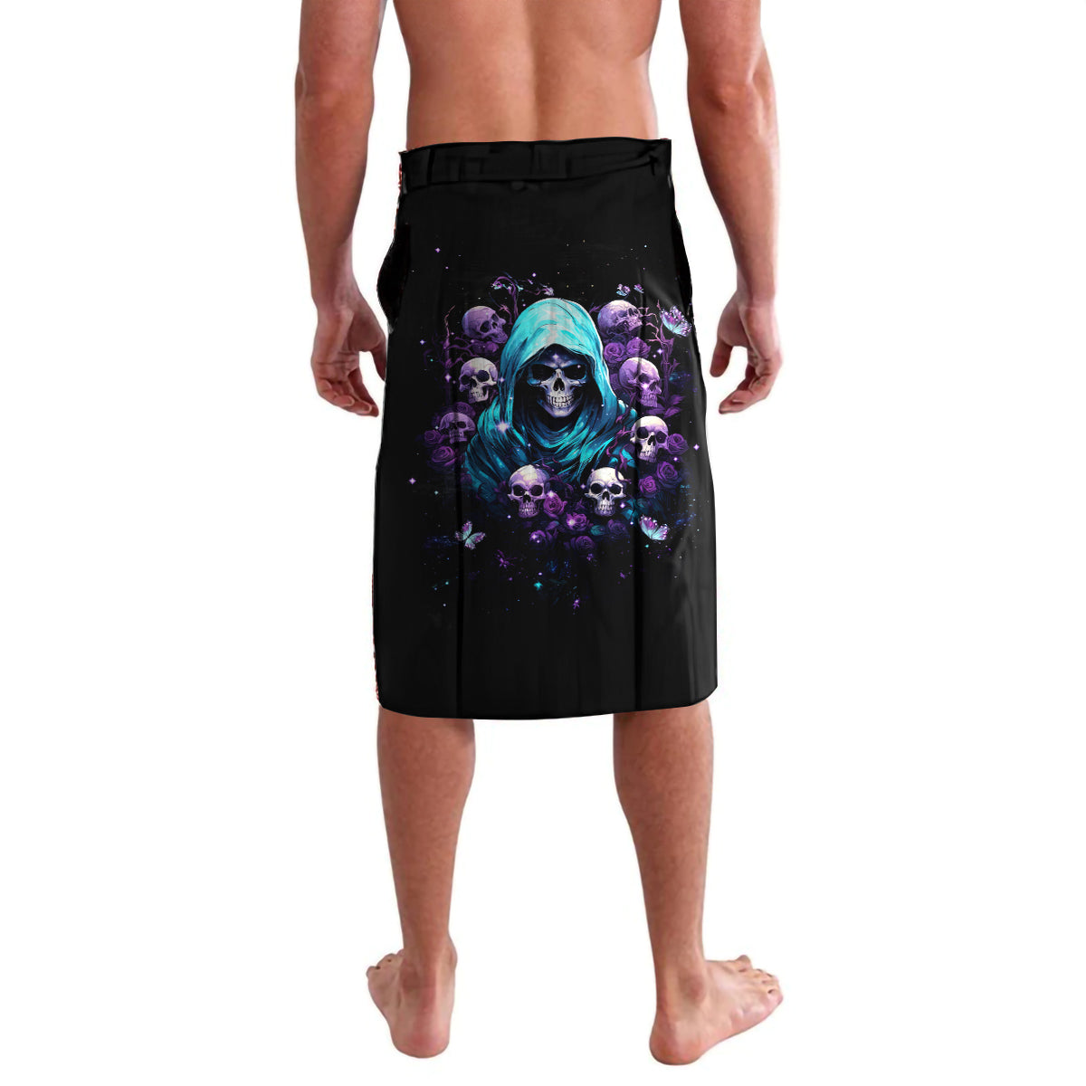Reaper Skull Lavalava Don't Try To Figure Me Out - Wonder Print Shop