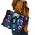 Reaper Skull Leather Tote Bag Don't Try To Figure Me Out - Wonder Print Shop