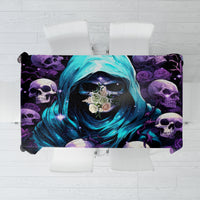 Reaper Skull Tablecloth Don't Try To Figure Me Out - Wonder Print Shop