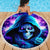 Rose Skull Beach Blanket If My Mouth Doesn't Say It - Wonder Print Shop