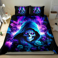 Rose Skull Bedding Set If My Mouth Doesn't Say It - Wonder Print Shop