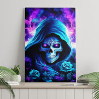 Rose Skull Canvas Wall Art If My Mouth Doesn't Say It - Wonder Print Shop