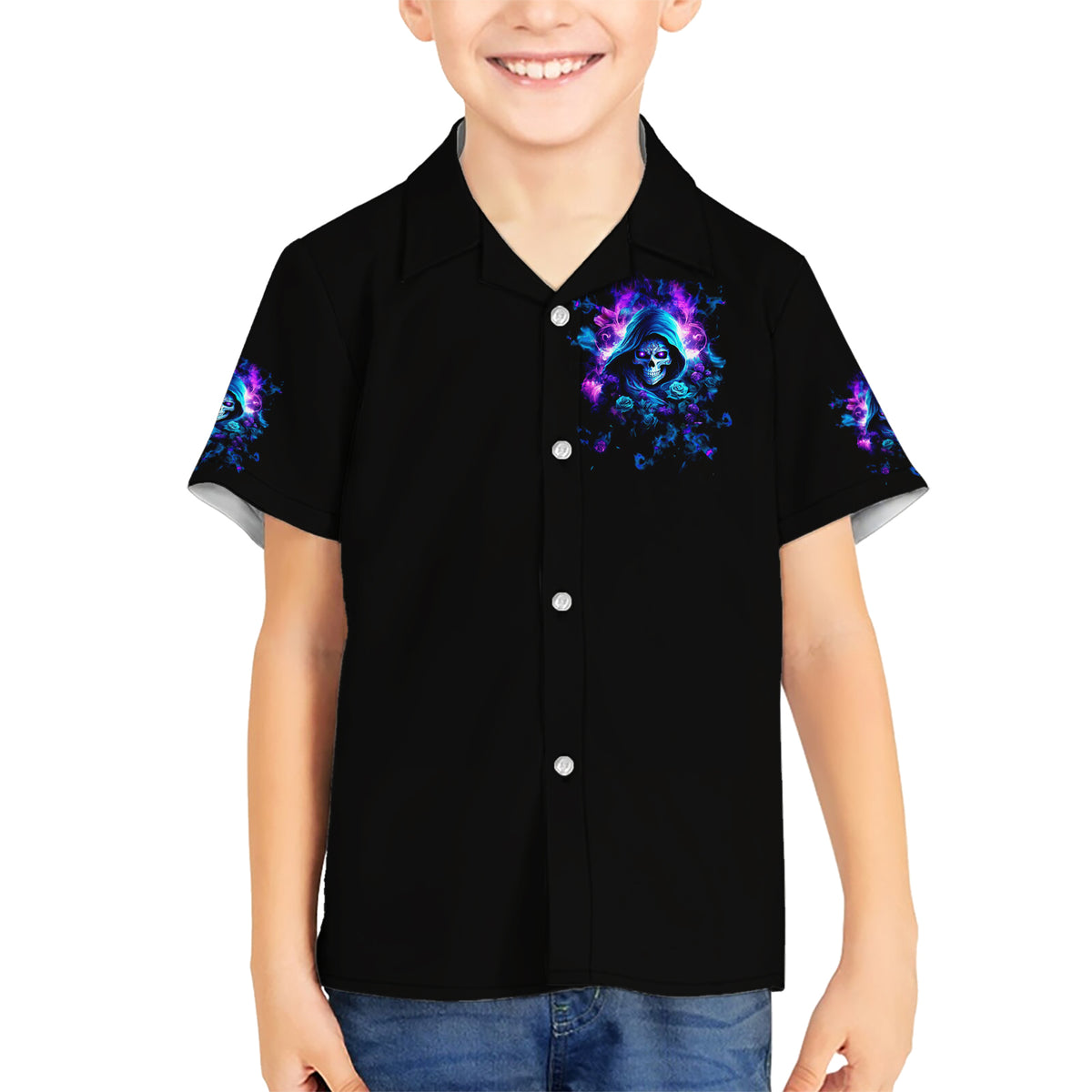 Rose Skull Hawaiian Shirt If My Mouth Doesn't Say It - Wonder Print Shop