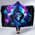 Rose Skull Hooded Blanket If My Mouth Doesn't Say It