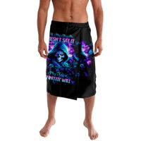 Rose Skull Lavalava If My Mouth Doesn't Say It - Wonder Print Shop