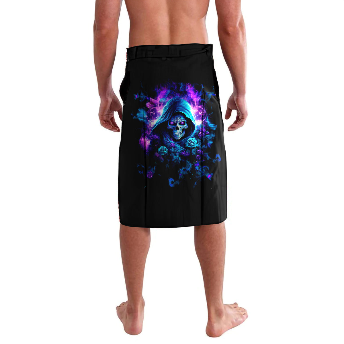 Rose Skull Lavalava If My Mouth Doesn't Say It - Wonder Print Shop