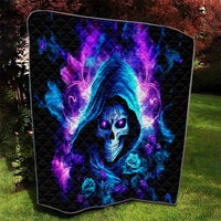 Rose Skull Quilt If My Mouth Doesn't Say It - Wonder Print Shop