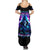 Rose Skull Summer Maxi Dress If My Mouth Doesn't Say It - Wonder Print Shop