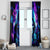 Rose Skull Window Curtain If My Mouth Doesn't Say It - Wonder Print Shop