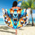 Wolf Skull Beach Blanket You First Mistake Was Thinking I Was One Of The Sheep - Wonder Print Shop