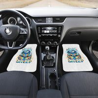 Wolf Skull Car Mats You First Mistake Was Thinking I Was One Of The Sheep - Wonder Print Shop