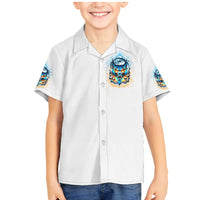 Wolf Skull Family Matching Mermaid Dress and Hawaiian Shirt You First Mistake Was Thinking I Was One Of The Sheep - Wonder Print Shop