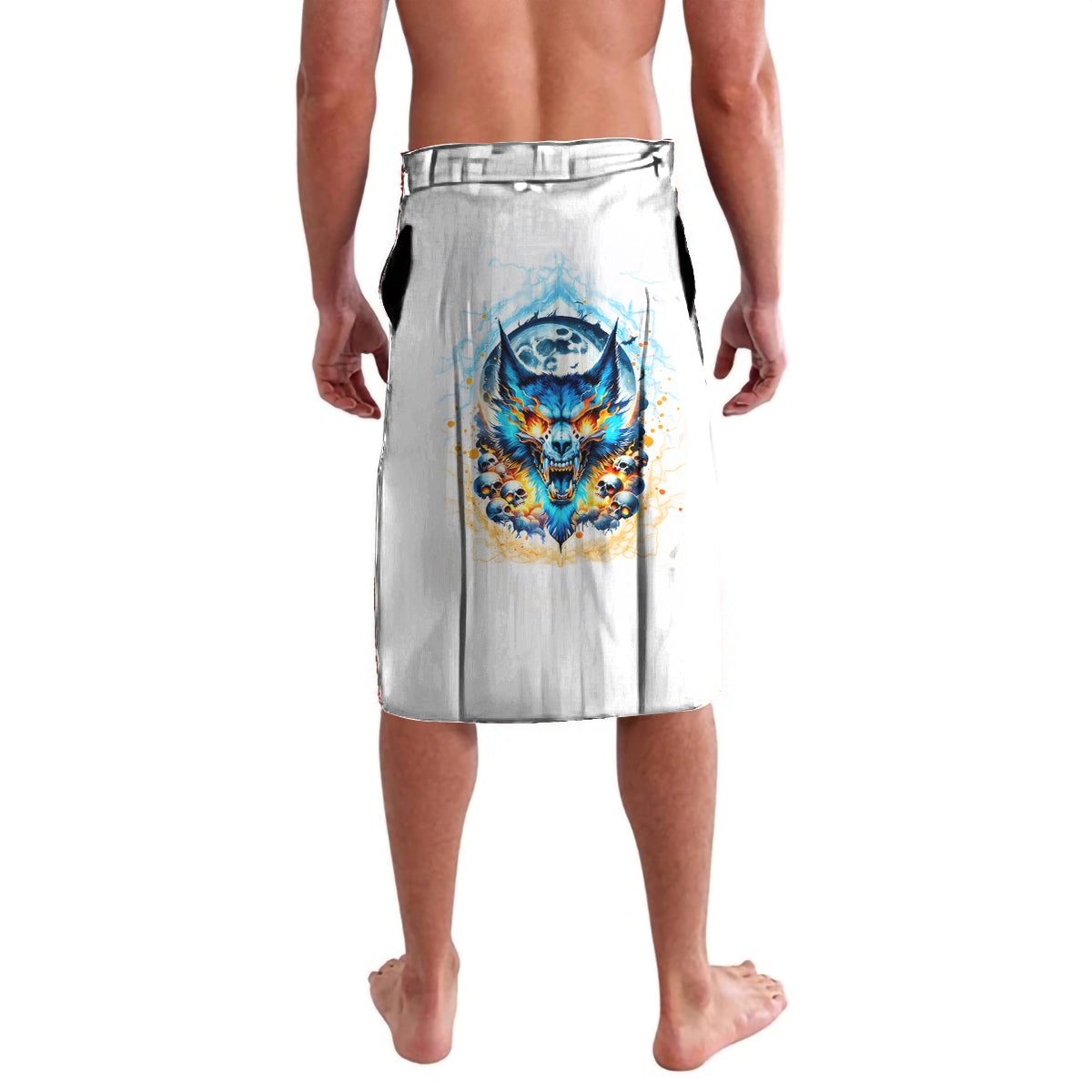 Wolf Skull Lavalava You First Mistake Was Thinking I Was One Of The Sheep - Wonder Print Shop