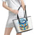 Wolf Skull Leather Tote Bag You First Mistake Was Thinking I Was One Of The Sheep - Wonder Print Shop