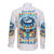 Wolf Skull Long Sleeve Button Shirt You First Mistake Was Thinking I Was One Of The Sheep - Wonder Print Shop