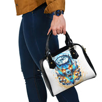 Wolf Skull Shoulder Handbag You First Mistake Was Thinking I Was One Of The Sheep