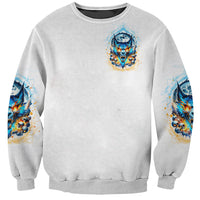 Wolf Skull Sweatshirt You First Mistake Was Thinking I Was One Of The Sheep - Wonder Print Shop