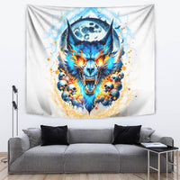 Wolf Skull Tapestry You First Mistake Was Thinking I Was One Of The Sheep - Wonder Print Shop