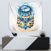 Wolf Skull Tapestry You First Mistake Was Thinking I Was One Of The Sheep - Wonder Print Shop