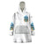 Wolf Skull Wearable Blanket Hoodie You First Mistake Was Thinking I Was One Of The Sheep - Wonder Print Shop