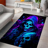 Witch Skull Area Rug The Good Girl In Me Got Tired Of The Bullshit - Wonder Print Shop