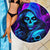 Witch Skull Beach Blanket The Good Girl In Me Got Tired Of The Bullshit - Wonder Print Shop