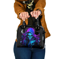 Witch Skull Shoulder Handbag The Good Girl In Me Got Tired Of The Bullshit