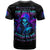 Witch Skull T Shirt The Good Girl In Me Got Tired Of The Bullshit - Wonder Print Shop