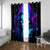 Witch Skull Window Curtain The Good Girl In Me Got Tired Of The Bullshit - Wonder Print Shop