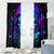 Witch Skull Window Curtain The Good Girl In Me Got Tired Of The Bullshit - Wonder Print Shop