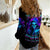 Witch Skull Women Casual Shirt The Good Girl In Me Got Tired Of The Bullshit - Wonder Print Shop