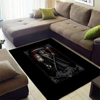 Skull Area Rug Death Reaper Arcana - Wonder Print Shop