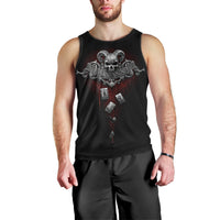 Skull Men Tank Top Death Reaper Arcana DT01