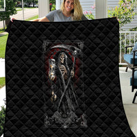 Skull Quilt Death Reaper Arcana - Wonder Print Shop