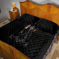 Skull Quilt Bed Set Death Reaper Arcana - Wonder Print Shop
