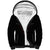 Skull Sherpa Hoodie Death Reaper Arcana - Wonder Print Shop