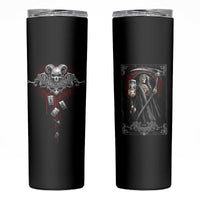 Skull Skinny Tumbler Death Reaper Arcana - Wonder Print Shop