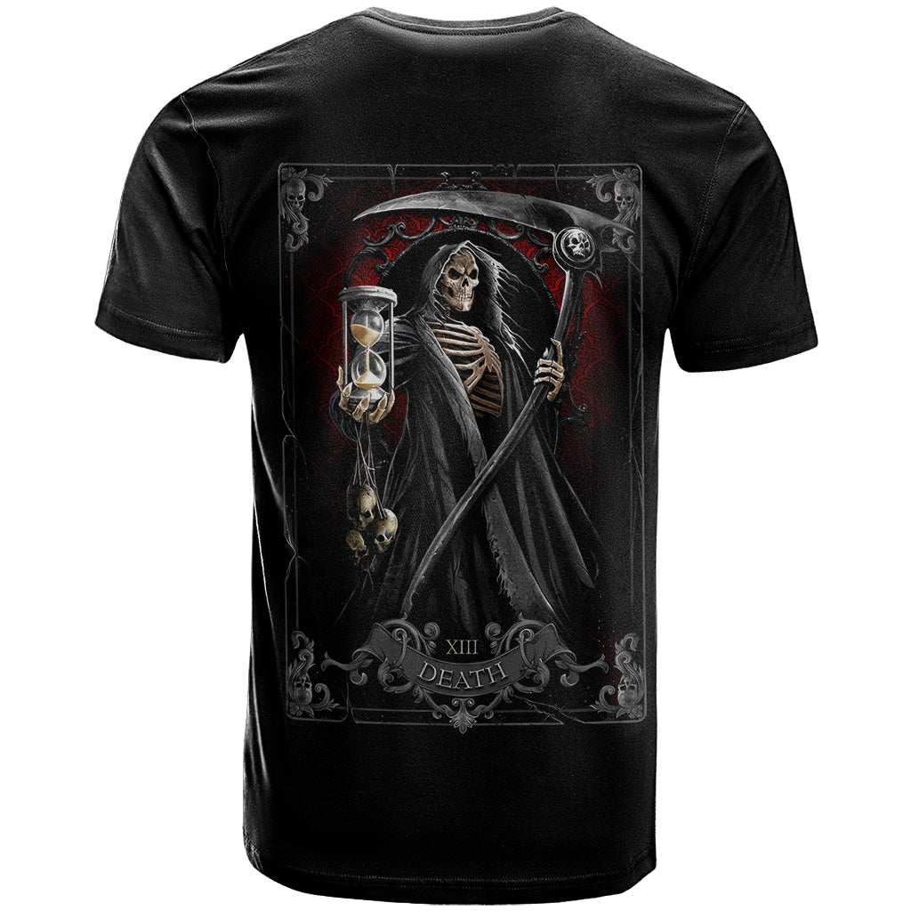Skull T Shirt Death Reaper Arcana - Wonder Print Shop