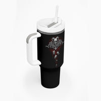 Skull Tumbler With Handle Death Reaper Arcana - Wonder Print Shop