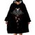 Skull Wearable Blanket Hoodie Death Reaper Arcana - Wonder Print Shop