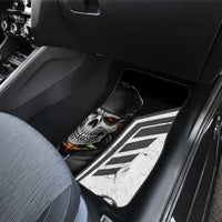 Skull Car Mats Riding Motocycle - Wonder Print Shop