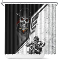 skull-shower-curtain-riding-motocycle