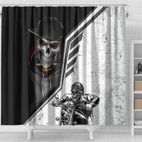 skull-shower-curtain-riding-motocycle