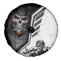 Skull Spare Tire Cover Riding Motocycle - Wonder Print Shop