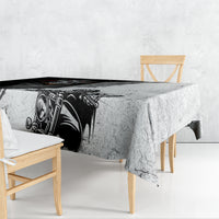 Skull Tablecloth Riding Motocycle - Wonder Print Shop