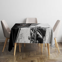 Skull Tablecloth Riding Motocycle - Wonder Print Shop