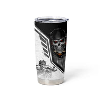 Skull Tumbler Cup Riding Motocycle - Wonder Print Shop